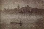 James Abbot McNeill Whistler Nocturne USA oil painting reproduction